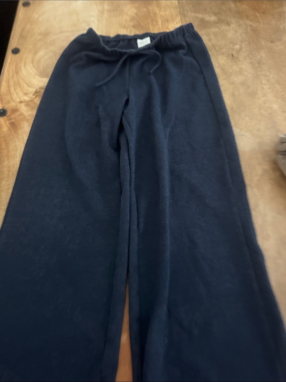 Zara Navy Drawstring Joggers for Kids